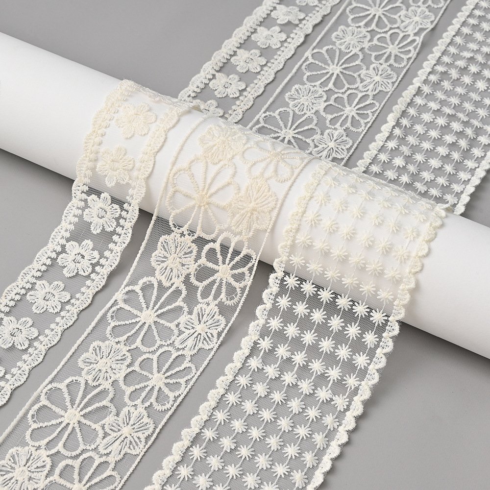 Cotton Lace White Cotton Lace Trim Crafts/costume/larp/sewing For Baby And Wedding Clothes