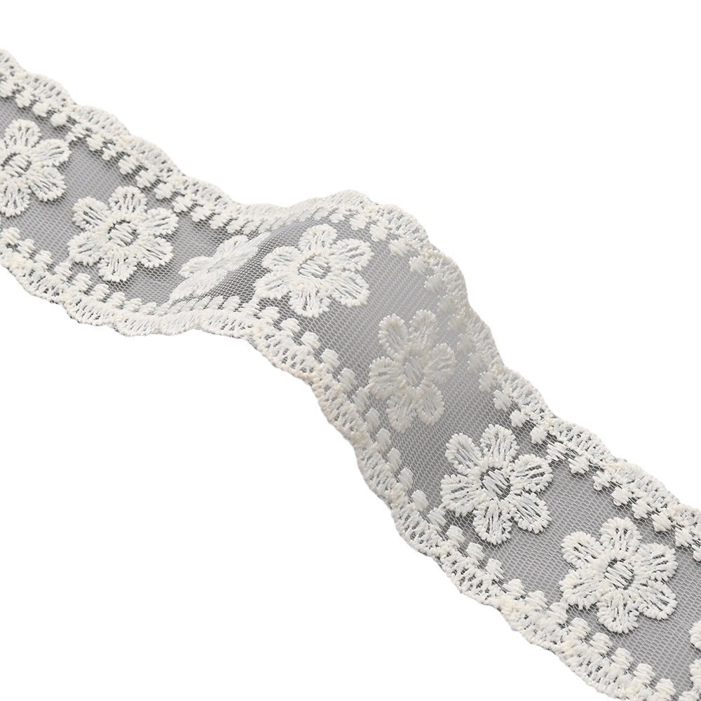 Cotton Lace White Cotton Lace Trim Crafts/costume/larp/sewing For Baby And Wedding Clothes