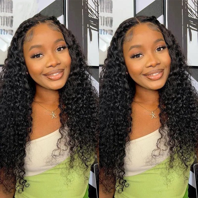 Double Drawn Human Hair Vietnamese Bob Wigs Human Hair Lace Front Brazilian 250 Density Curly Wig Sell Online