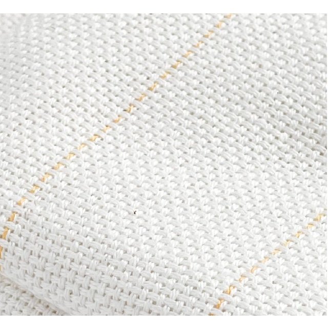 100 Virgin Polyester Monks Cloth Punch Needle Kit Tufting Fabric Yellow Guidelines Craft Kit Sustainable Reusable High Quality