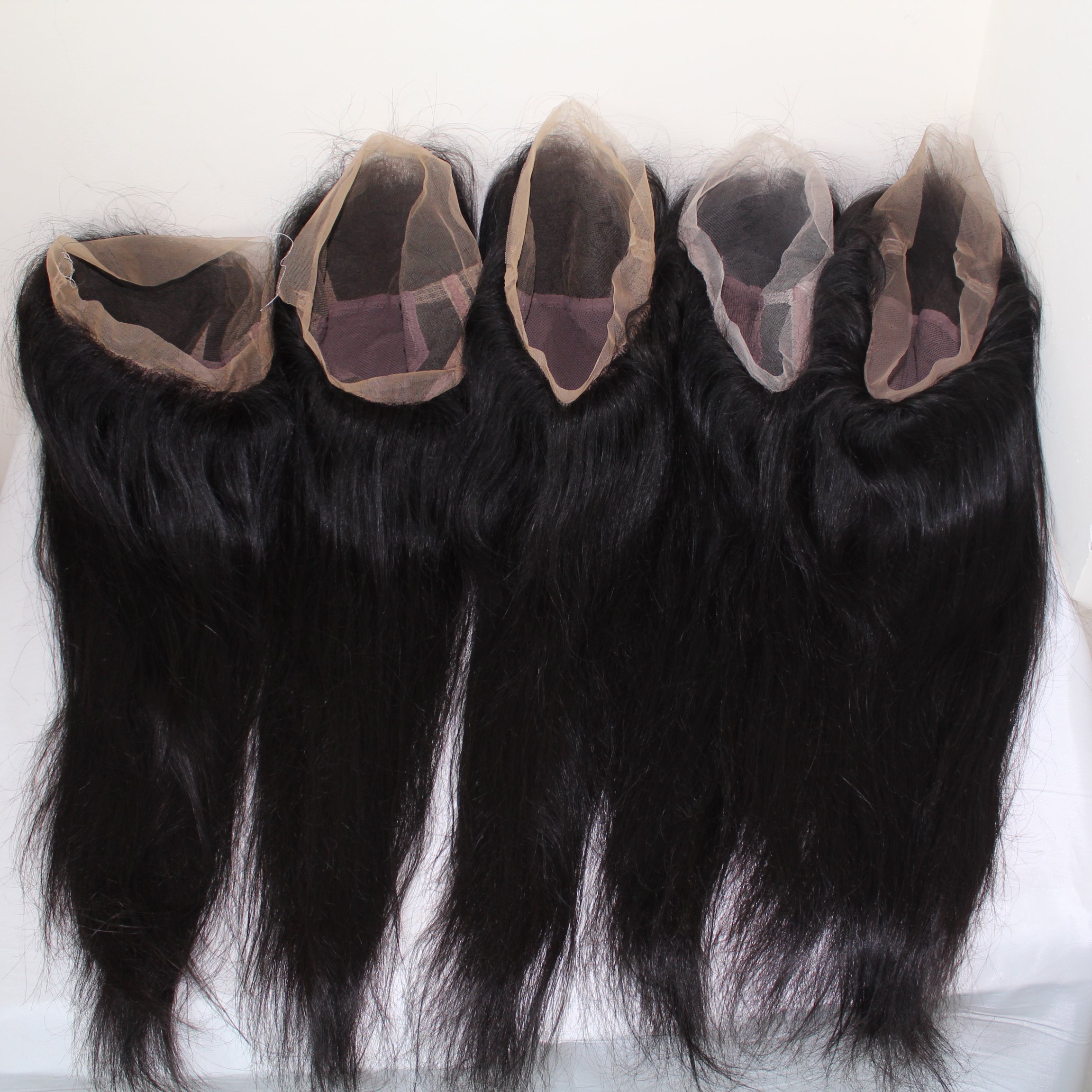 High Quality virgin hair full lace wig hand tied 100% human Wholesale Virgin Hair Vendors Straight Transparent Full Lace Hd