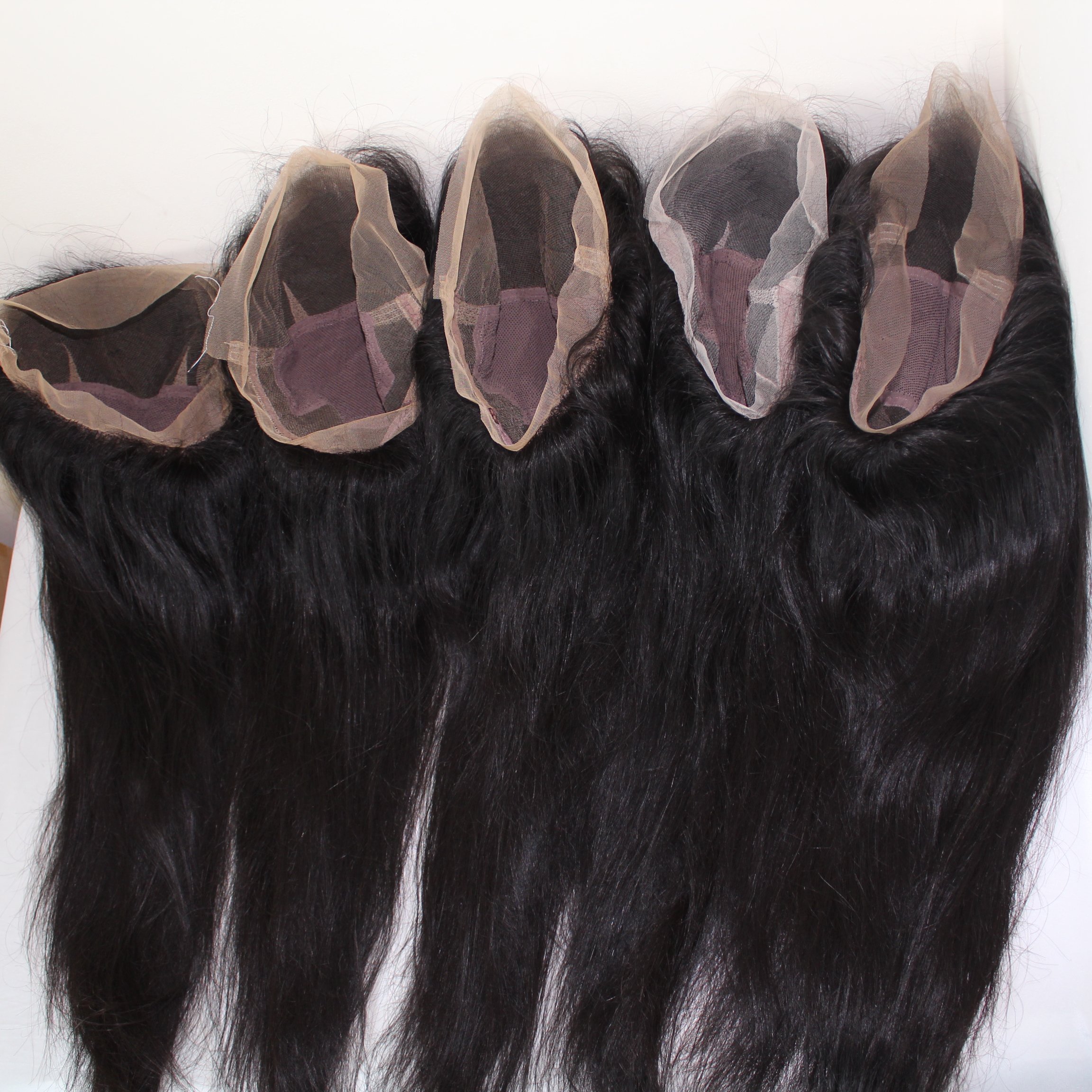 High Quality virgin hair full lace wig hand tied 100% human Wholesale Virgin Hair Vendors Straight Transparent Full Lace Hd