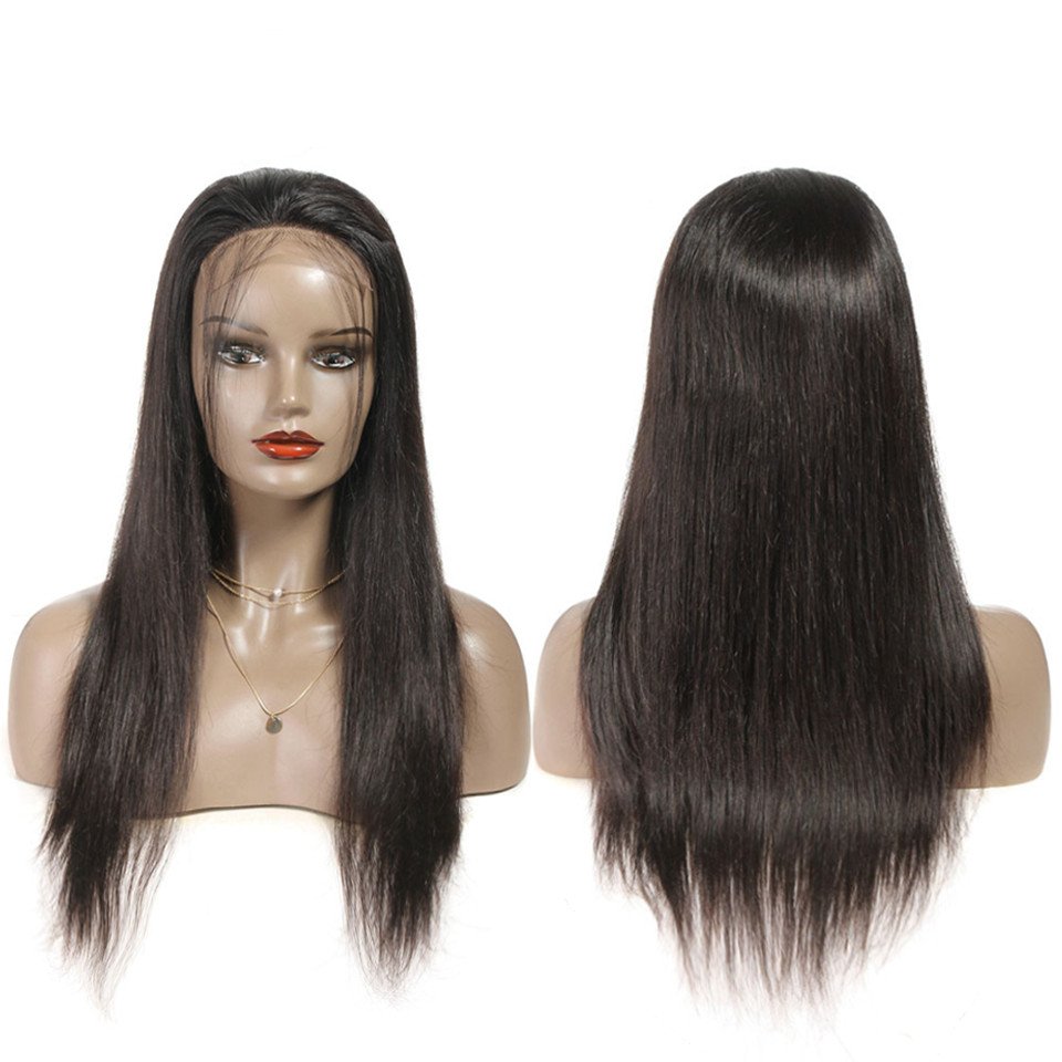 Transparent Wigs Human Hair Lace Front Brazilian, Bone Straight Virgin Human Hair Lace Front Closure Wig Vendors, Hair Human Wig