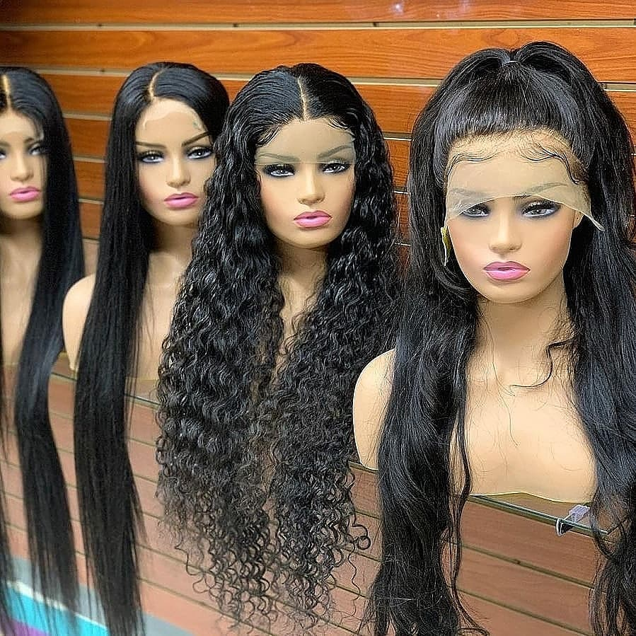 Transparent Wigs Human Hair Lace Front Brazilian, Bone Straight Virgin Human Hair Lace Front Closure Wig Vendors, Hair Human Wig
