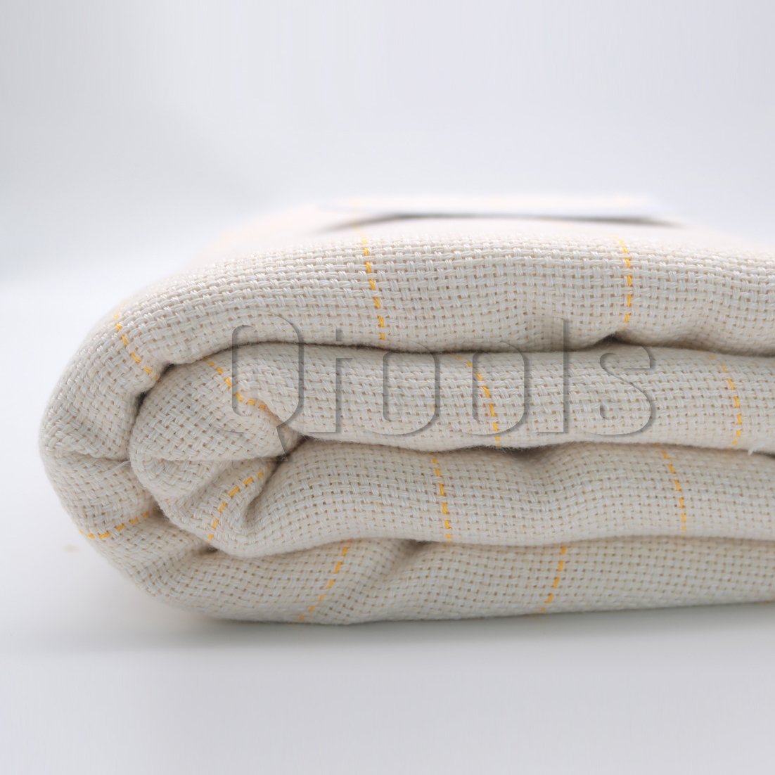 Manufacturer Primary 2m Custom Embroidery Different Sizes yellow guideline Weaving Fabric Tufting Cloth for DIY Rugs Making