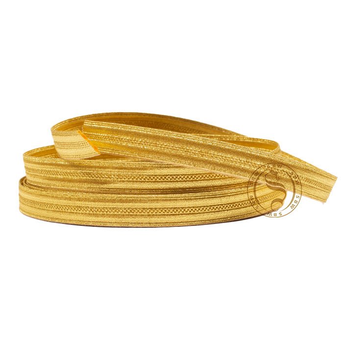 Customizable Gold Unique Lace Design for Ceremonial Uniforms | Wholesale Embroidered Braids and Laces for Uniforms
