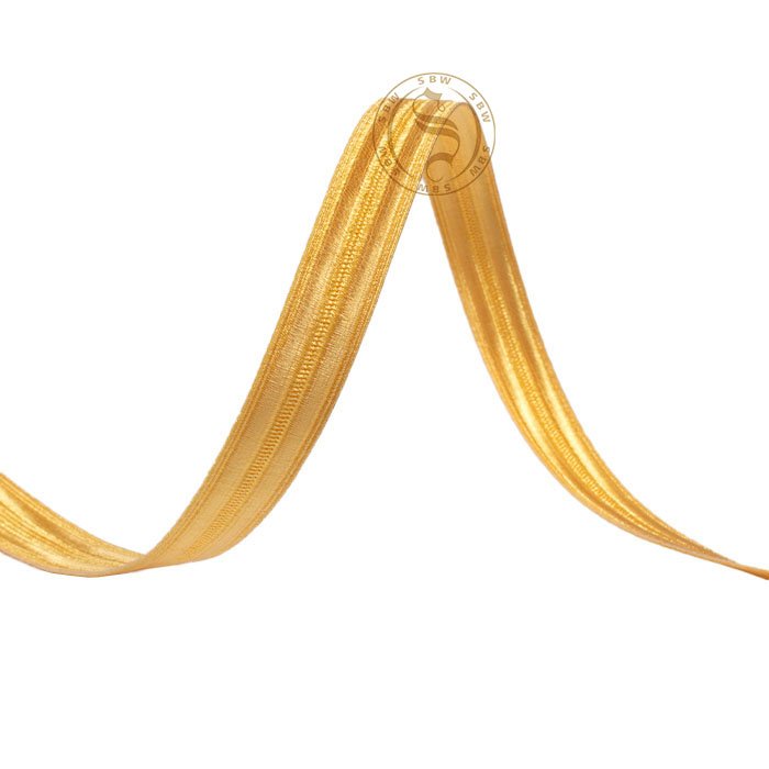 Customizable Gold Unique Lace Design for Ceremonial Uniforms | Wholesale Embroidered Braids and Laces for Uniforms
