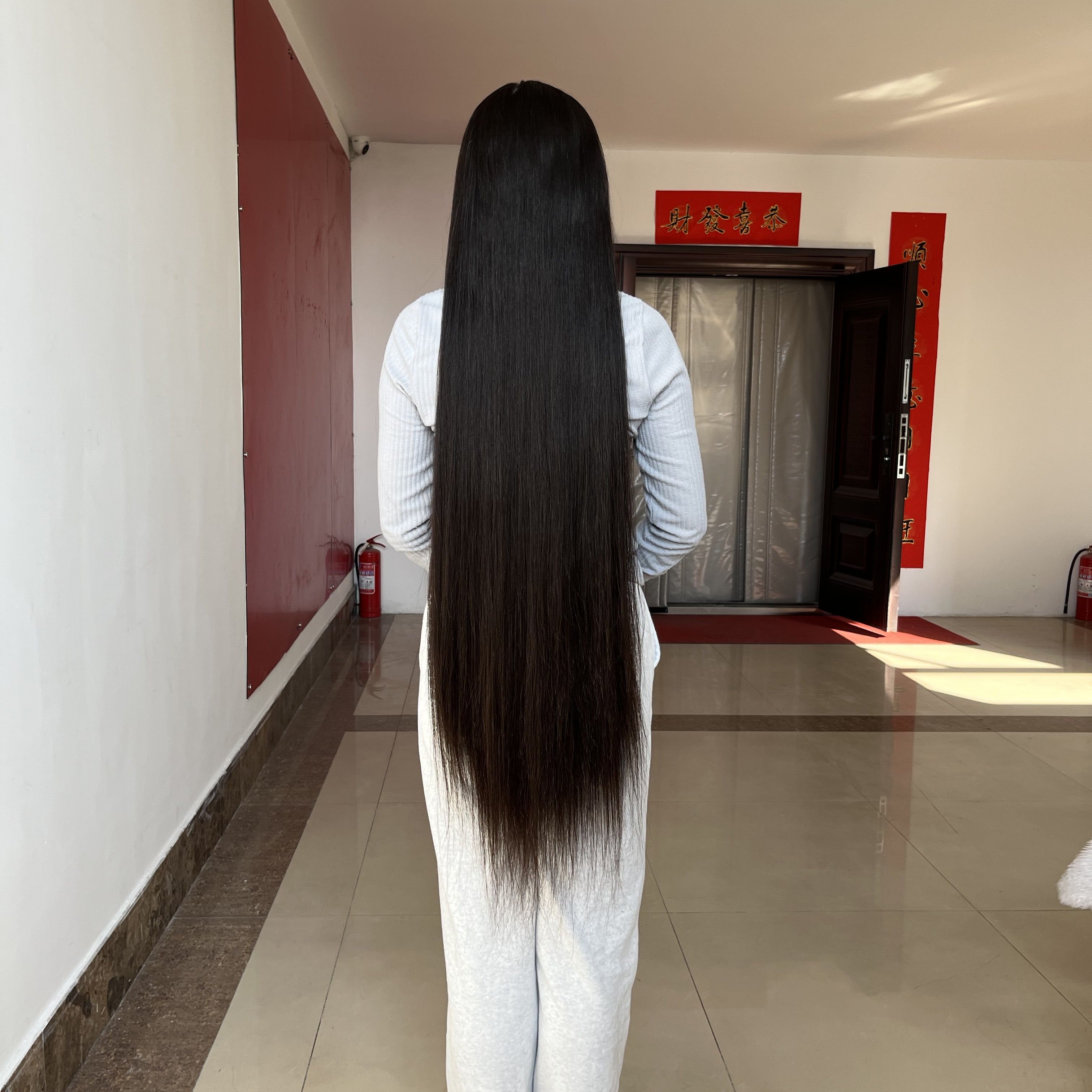Luxury Hair Factory 100% Human Hair Wig Long Size Virgin HD Lace Frontal Wig