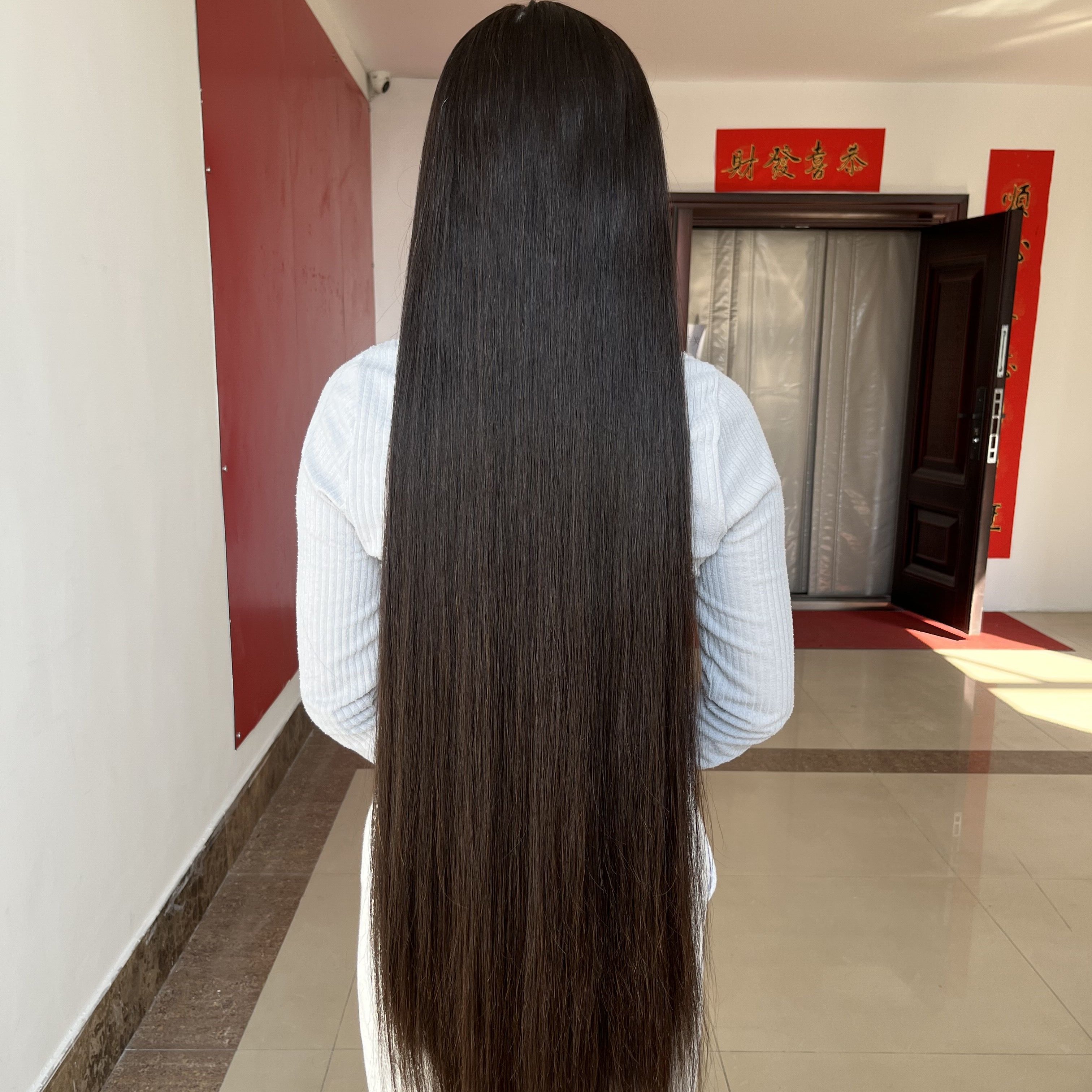 Luxury Hair Factory 100% Human Hair Wig Long Size Virgin HD Lace Frontal Wig