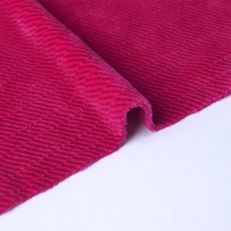 New Product faux fur&super soft velvet double brushed polyester fabric custom polyamide spandex fabric