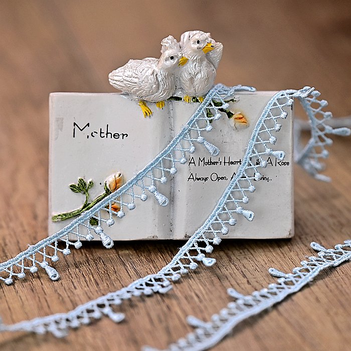 diy handmade necklace material clothing baby dress decorative strap Width 1.8cm Polyester water soluble embroidery lace