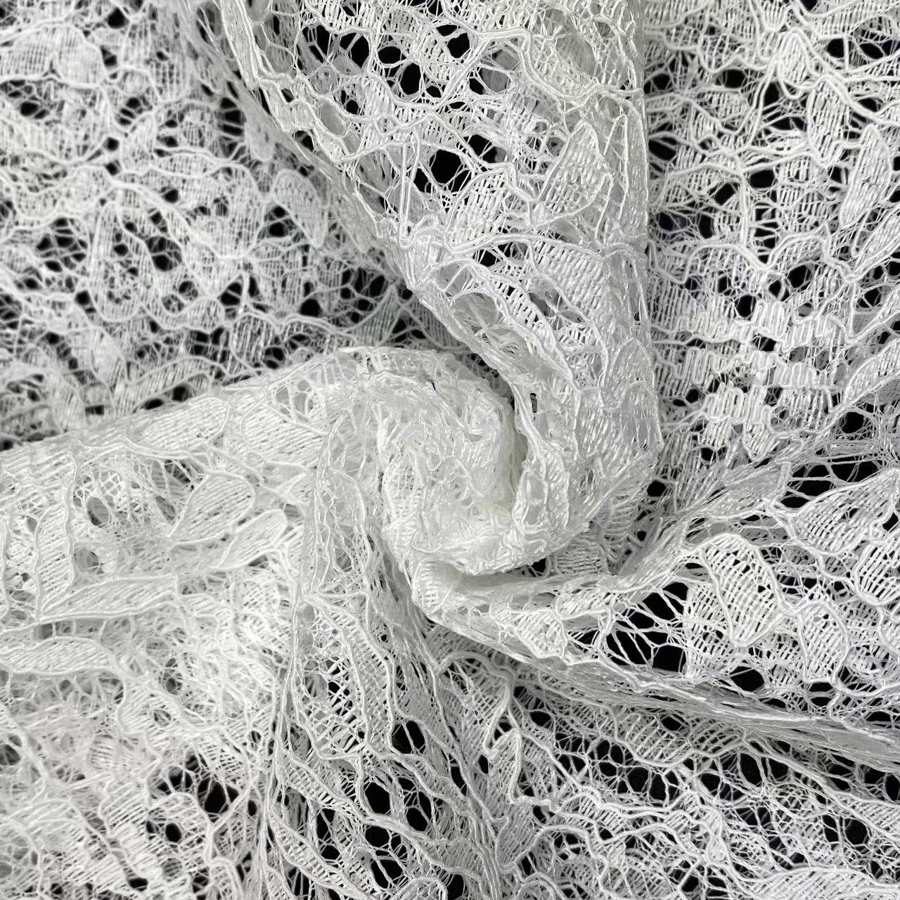 100% polyester lace fabric,Flower lace embroidery fabric, wedding dress lace fabric for women ,Soft,Multi-color custom,wholesale