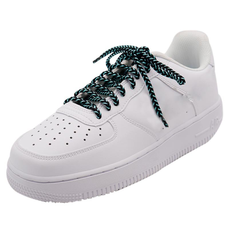 Weiou Manufacturer Special Design High Quality Webbing Round Double- Colo Shoe Lace Match jumpmans 11, 700 350 Sneakers