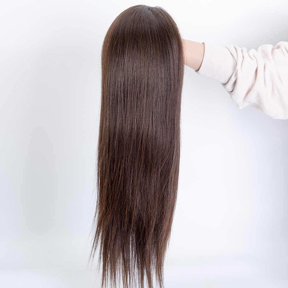 Premier Remy Hair Straight Glueless Wigs Human Hair Lace Front Monofilament Wig Transparent Brazilian Natural 5*5 1 Piece Long