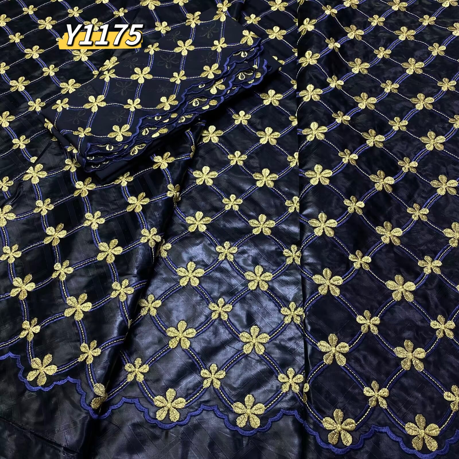 2024 new high end ultra wide bazin set embroidery african 5+2y high quality width 160cm good gloss soft touch and fragrant