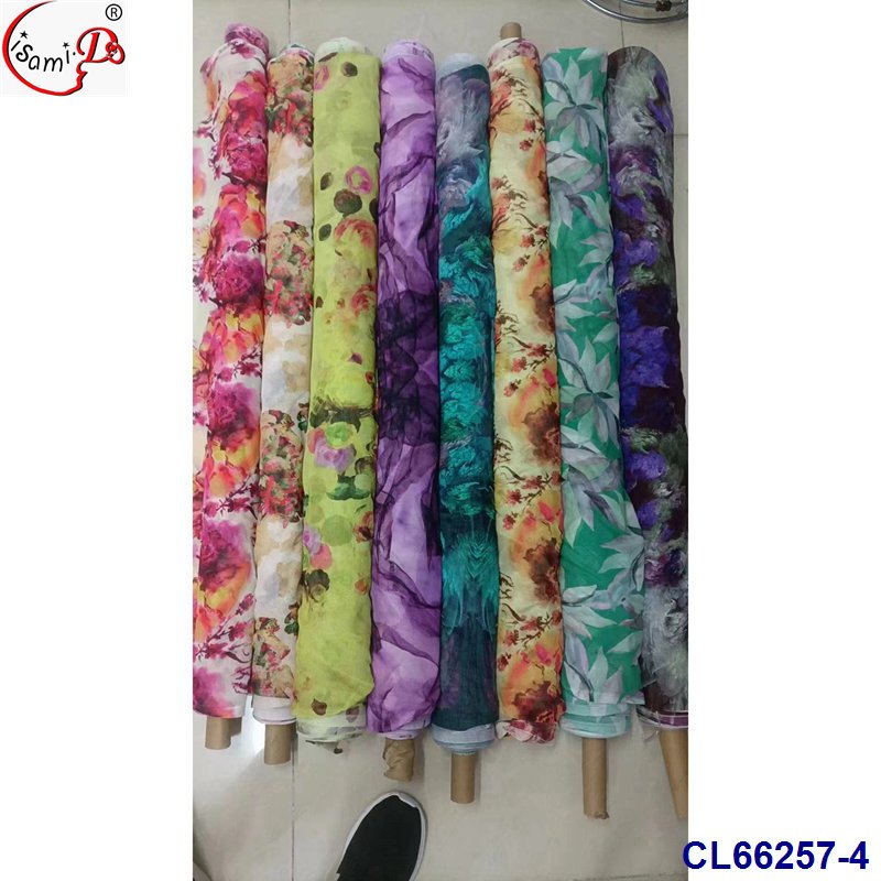soft voile fancy cotton prints voile elegant lisami lace fabric for Sudanese toubs