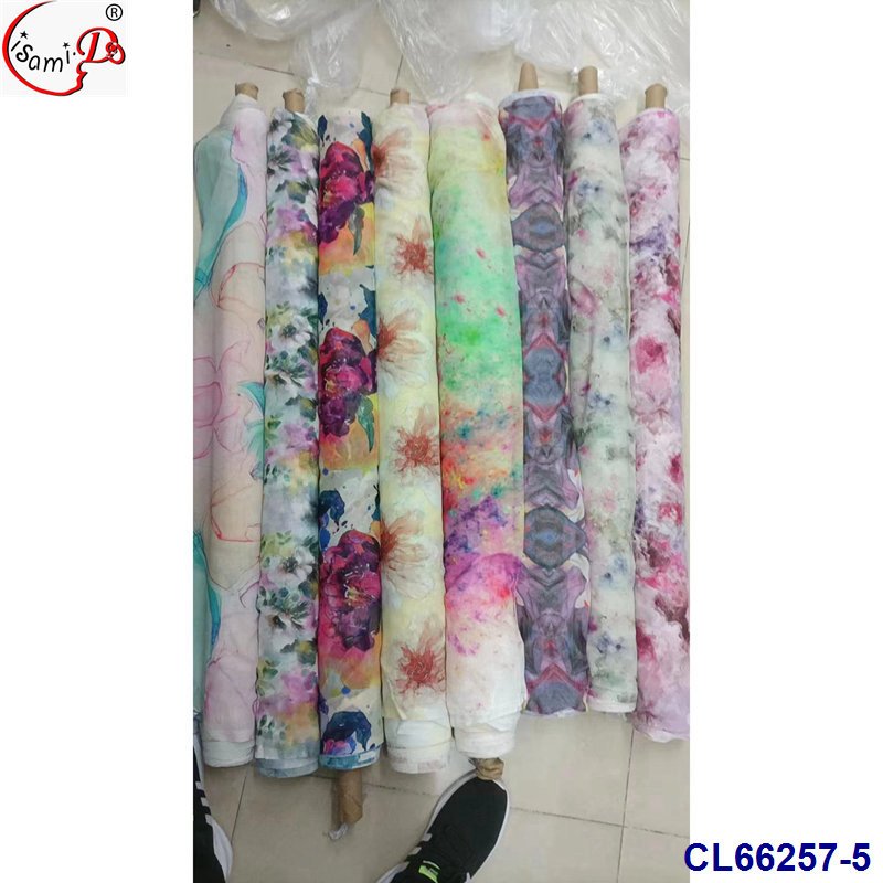 soft voile fancy cotton prints voile elegant lisami lace fabric for Sudanese toubs