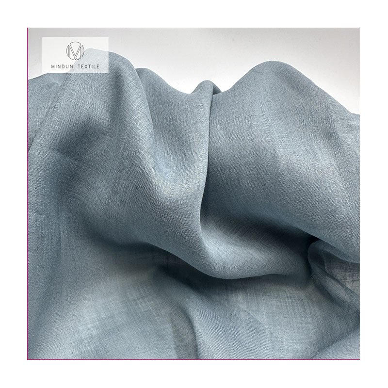 Mindun 60gsm Fabric 100 Woven Ramie For Shawl Sari