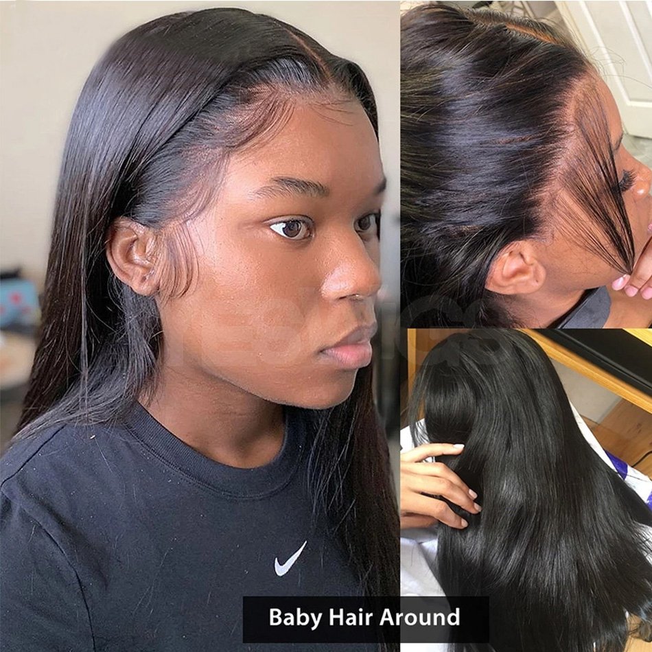 Raw Brazilian Virgin Human Hair Swiss Lace Front Wig Cheap Hd Full Lace Frontal Closure Wig Human Hair For Black Women Vendor