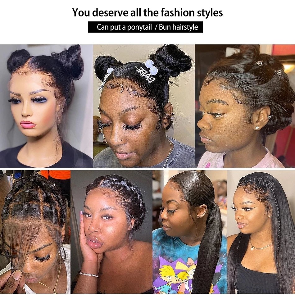 Raw Brazilian Virgin Human Hair Swiss Lace Front Wig Cheap Hd Full Lace Frontal Closure Wig Human Hair For Black Women Vendor