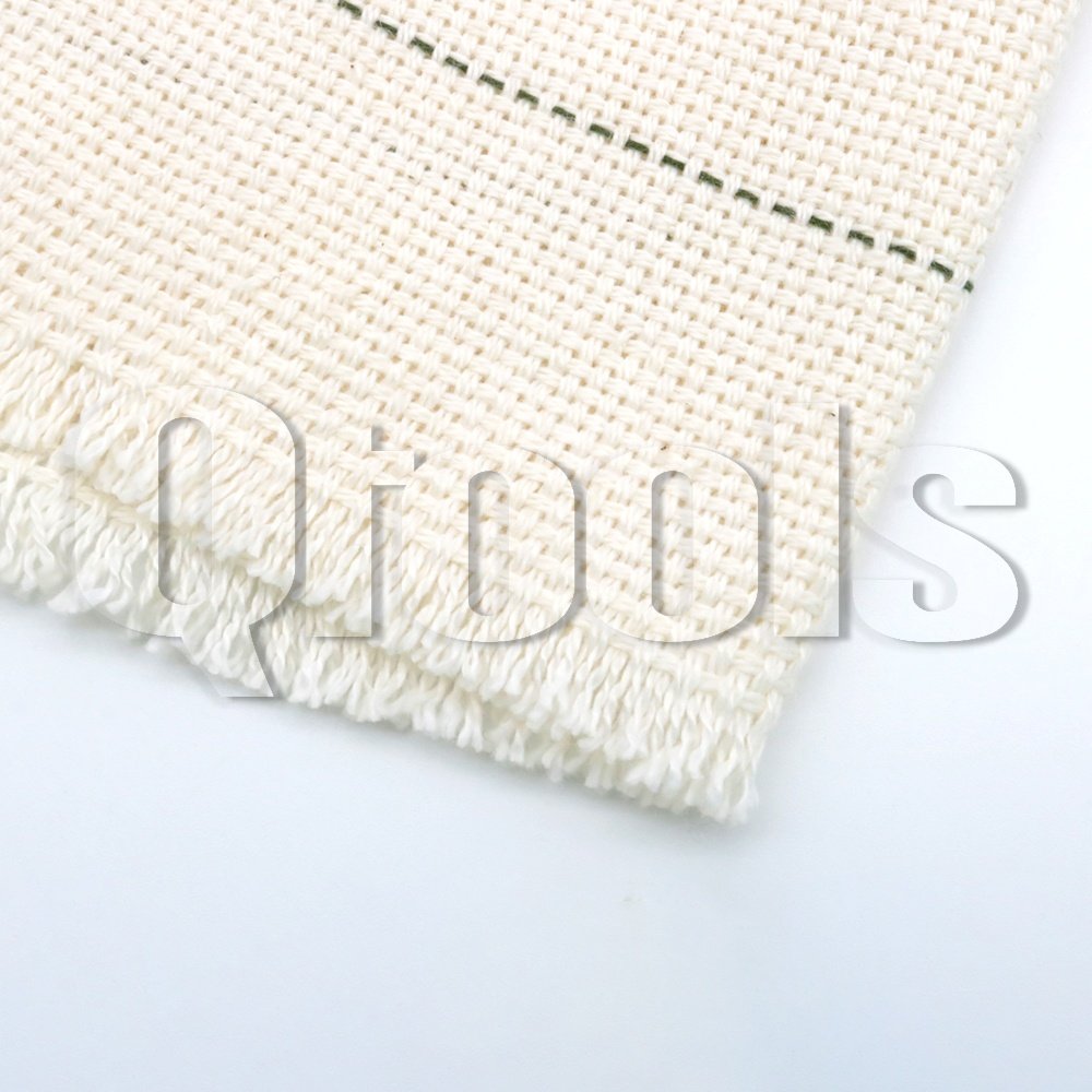 White Embroidery Roll Cotton Poly Carpet Backing Tufting Fabric Primary Monks Tufting Cloth For Tufting Gun