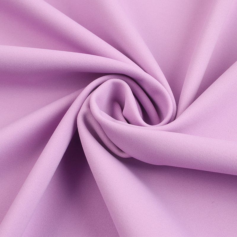Wholesale Custom Plain Dyed Matte Double-Sided Stretch Nylon Spandex Fabric For Yoga Leggings Wear Cloth Fabric