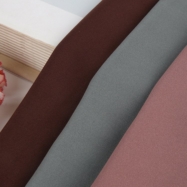 Soft Brushed High Stretch Nylon Spandex Fabric For Women Yoga Pants Fabric for Active Wear Leggings Seamless Clothing