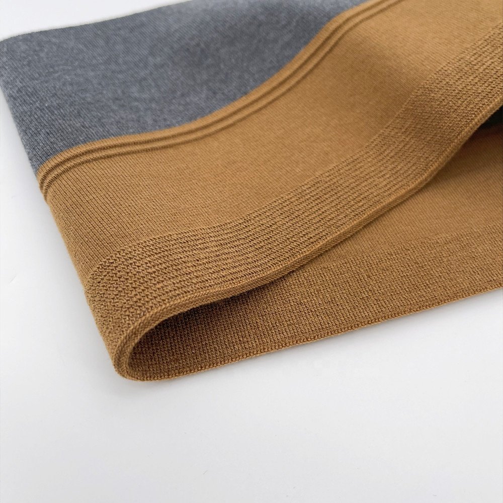 1x1 rib fabric 96 cotton 4 elastane knitted rib for cuff and collar for jacket