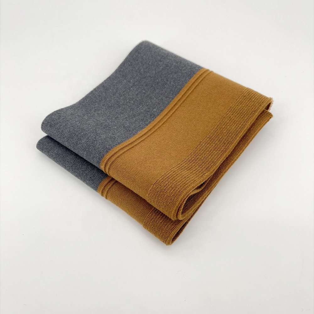1x1 rib fabric 96 cotton 4 elastane knitted rib for cuff and collar for jacket