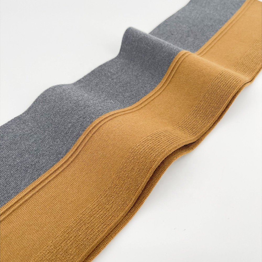 1x1 rib fabric 96 cotton 4 elastane knitted rib for cuff and collar for jacket