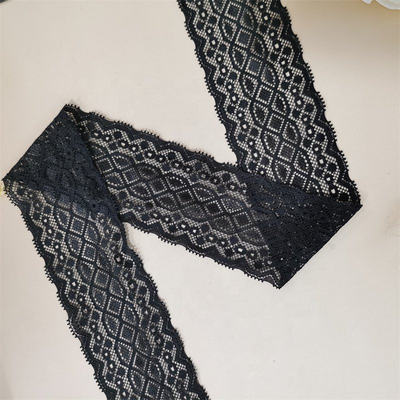 Wholesale French Bridal Lace Trim 6cm African Elastic Lace Trim