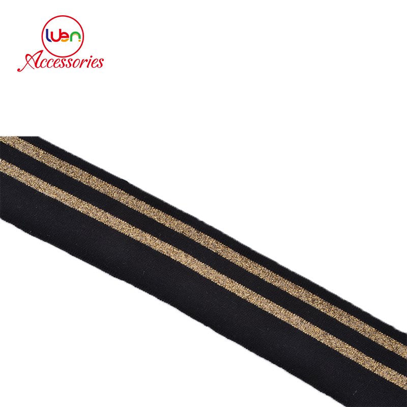 Collar cuff hem rib lath knitting cuff for dressed