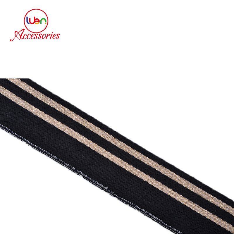 Collar cuff hem rib lath knitting cuff for dressed
