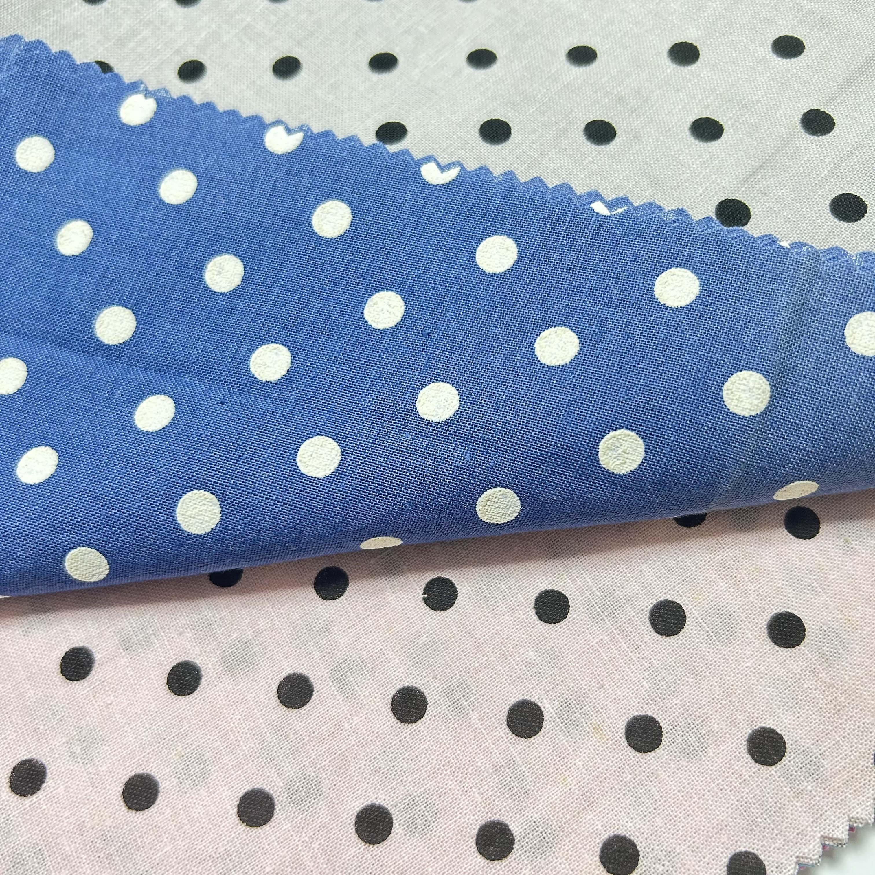 Hot Sale Ramie Fabric Lightweight 115GSM 55Ramie 45Cotton Ramie Blend Fabric for Summer Dress Shirt Garment