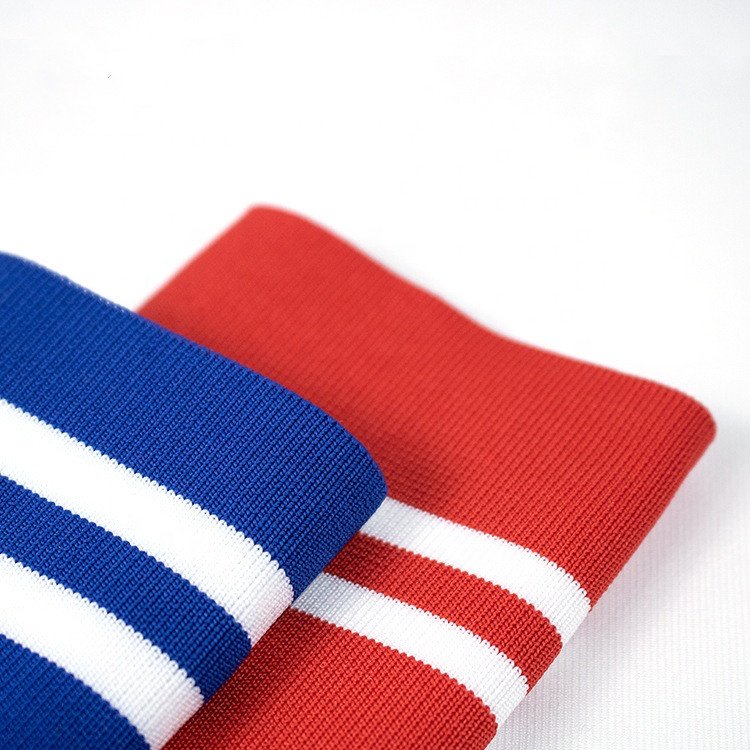 Stretch 1x1 rib knit fabric flat rib cuff