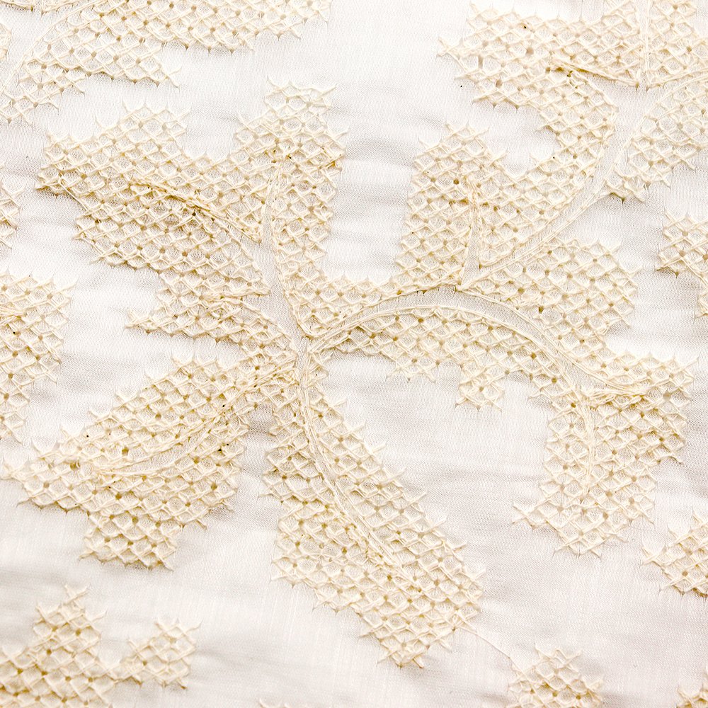 Manufacturer Wholesale embroidery fabric polyester cotton embroidery fabric for dress