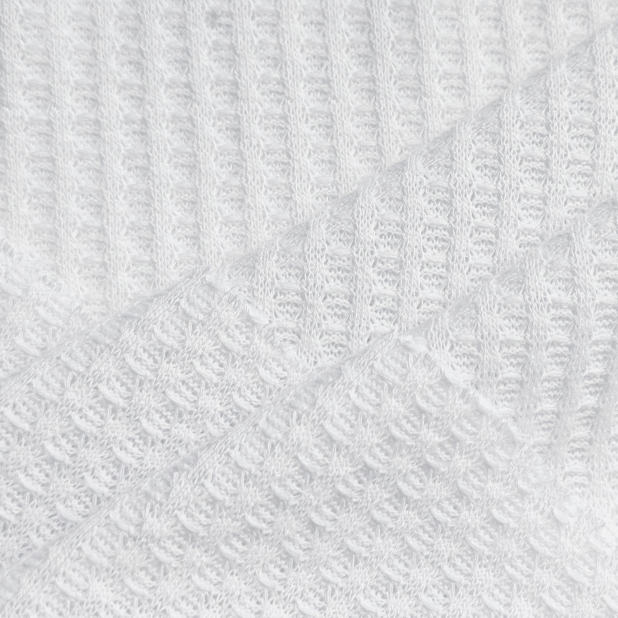 Custom Soft Wicking 70% Polyester 30% Rayon Cross Rib Pineapple Knit Jacquard Waffle Women Shirts Fabric