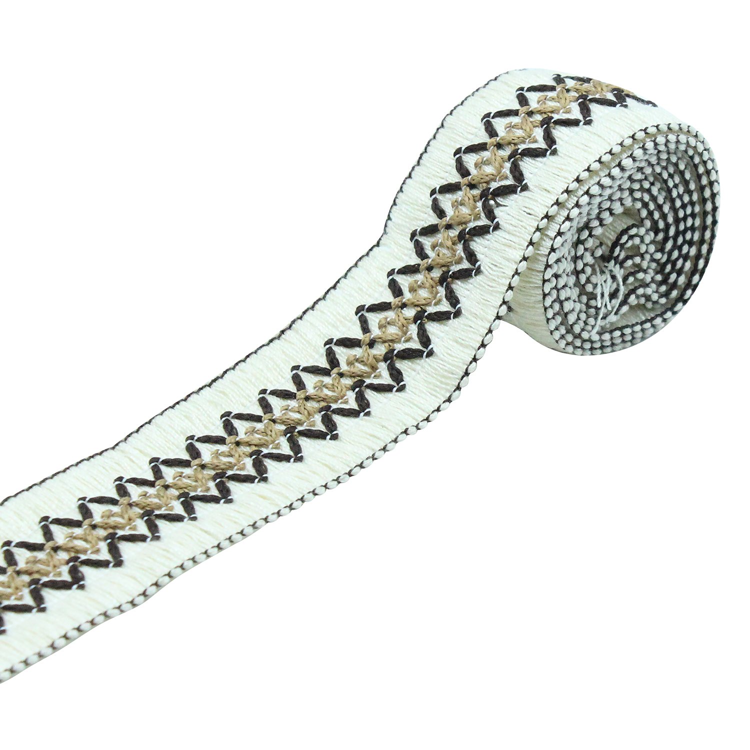 Crochet lace Fabric Embroidery Trimming Ribbon Decorative Lace Webbing Clothing Accessories Lace Trimming For Clothing
