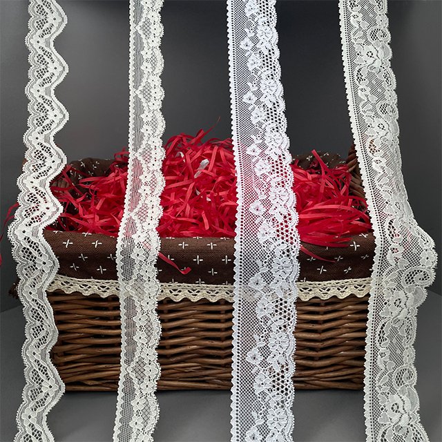 TUTON Custom Guipure French Elastic Lace 3.0/3.5/4.5/4.5 CM Trim Wholesale For Lingerie
