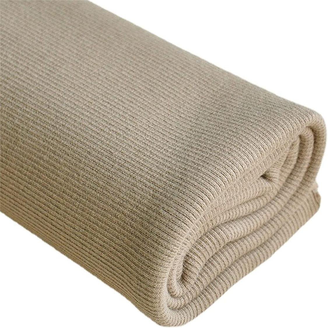 New Trend Antiflaming Rib Fabric Modacrylic Fabric 68% Modacrylic 32% Cotton