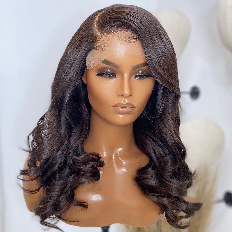 Cheap Wholesale Hair Wigs Human Lace Front Body Wave Virgin Brazilian Cuticle Aligned Lace Human Hair Wig