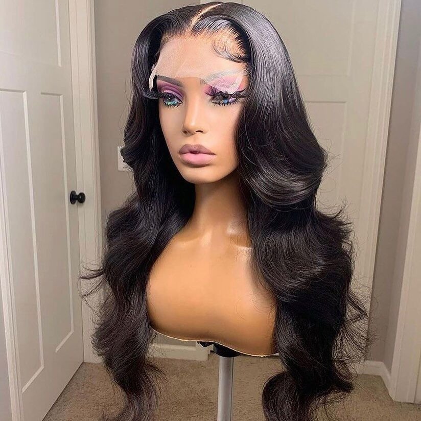 Cheap Wholesale Hair Wigs Human Lace Front Body Wave Virgin Brazilian Cuticle Aligned Lace Human Hair Wig
