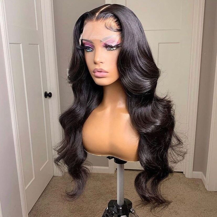 Cheap Wholesale Hair Wigs Human Lace Front Body Wave Virgin Brazilian Cuticle Aligned Lace Human Hair Wig