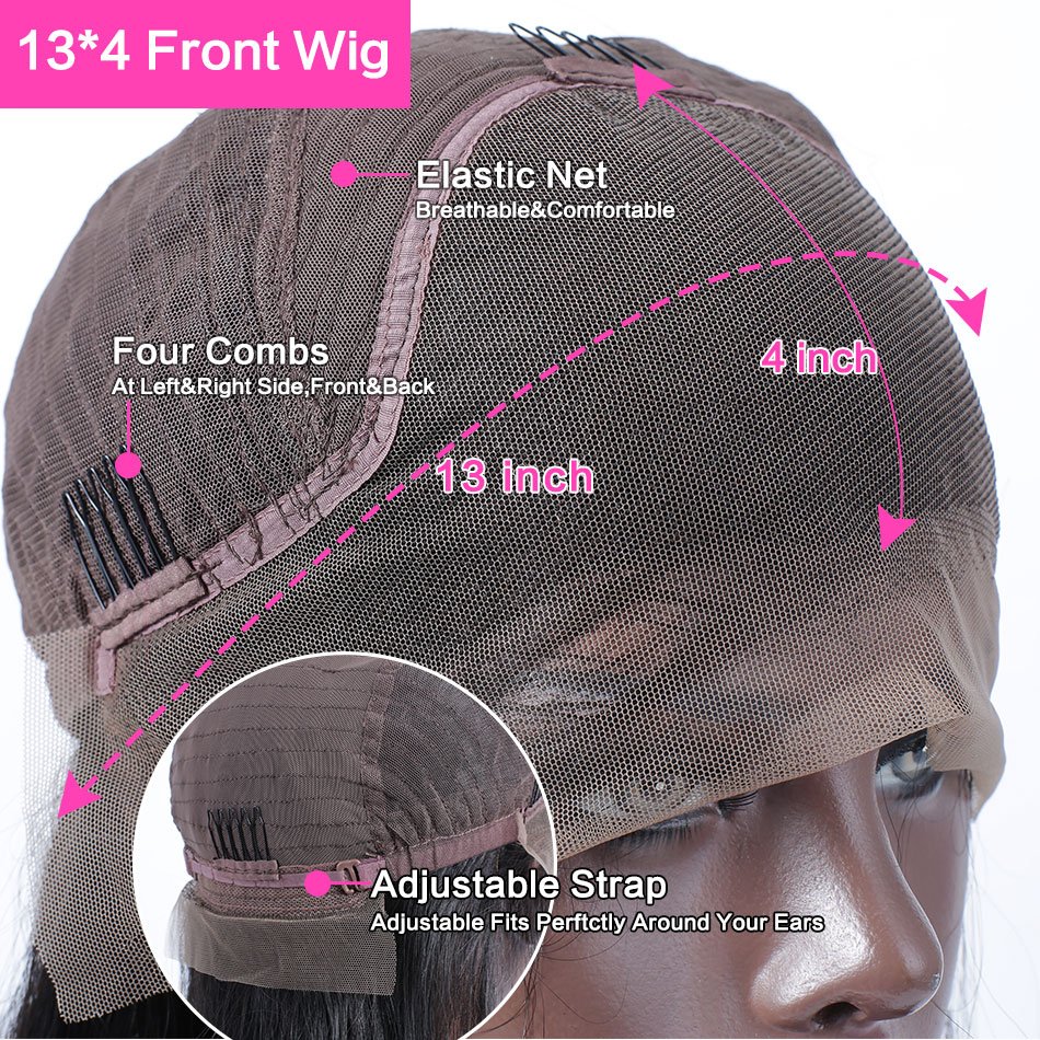 Mink 13x4 Deep Wave Curly Lace Front Wigs Wholesale Peruvian Virgin Human Hair Lace Frontal Wigs for Black Women