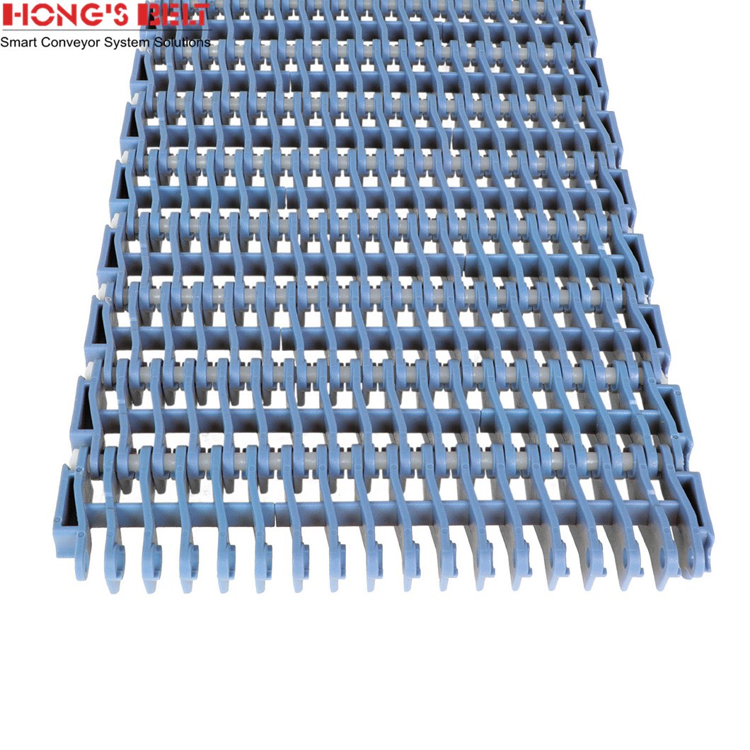 Hongsbelt HS-700D-N 27.2mm Pitch Raised Rib Modular Belt Fit For Intralox Series 900 Raised Rib