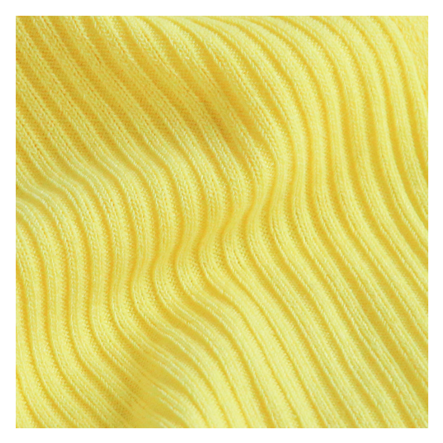 rib cotton fabric 180gsm 95% Polyester 5%spandex 4x2 Rib Fabric Custom Rib Trim For Spring Garment