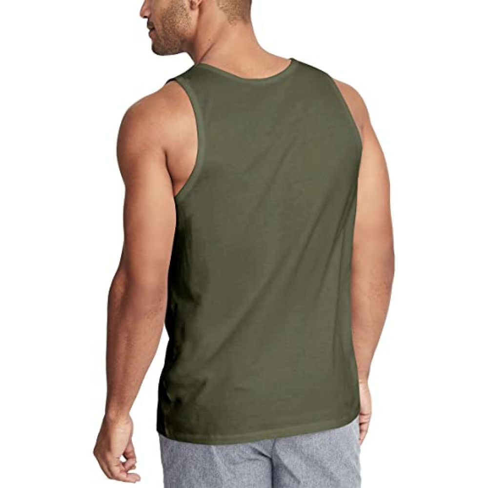 Wholesale Gym Fitness Wear 100% Cotton Tank Top 180GSM High Quality Custom Logo Knit Ribbed Crop Tank Top Multi Color