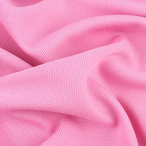 high end knitted 150gsm 100% polyester Pique fabric for pique polo fabric