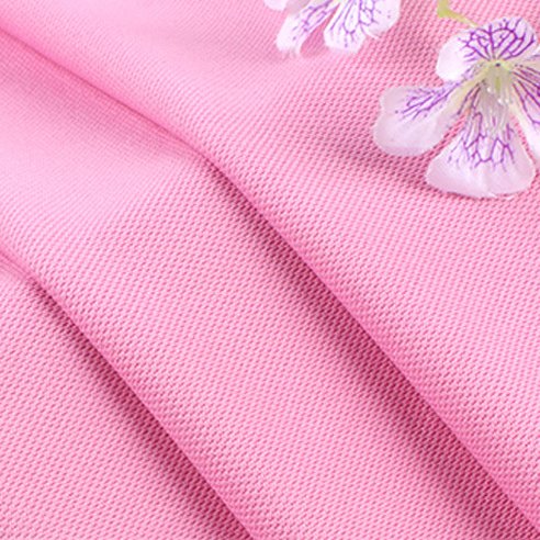 high end knitted 150gsm 100% polyester Pique fabric for pique polo fabric