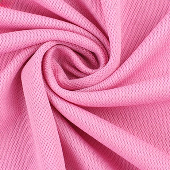 high end knitted 150gsm 100% polyester Pique fabric for pique polo fabric